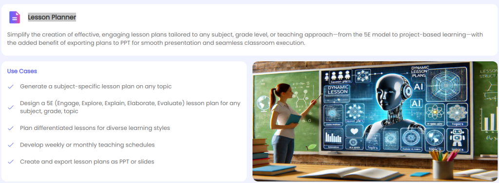Lesson Planner