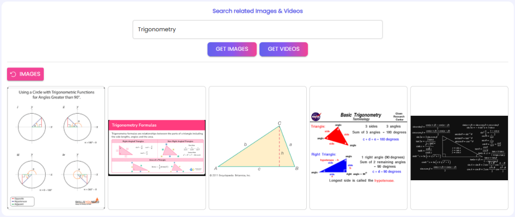 Images and VIdeos