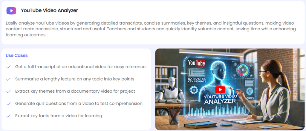YouTube Video Analyzer