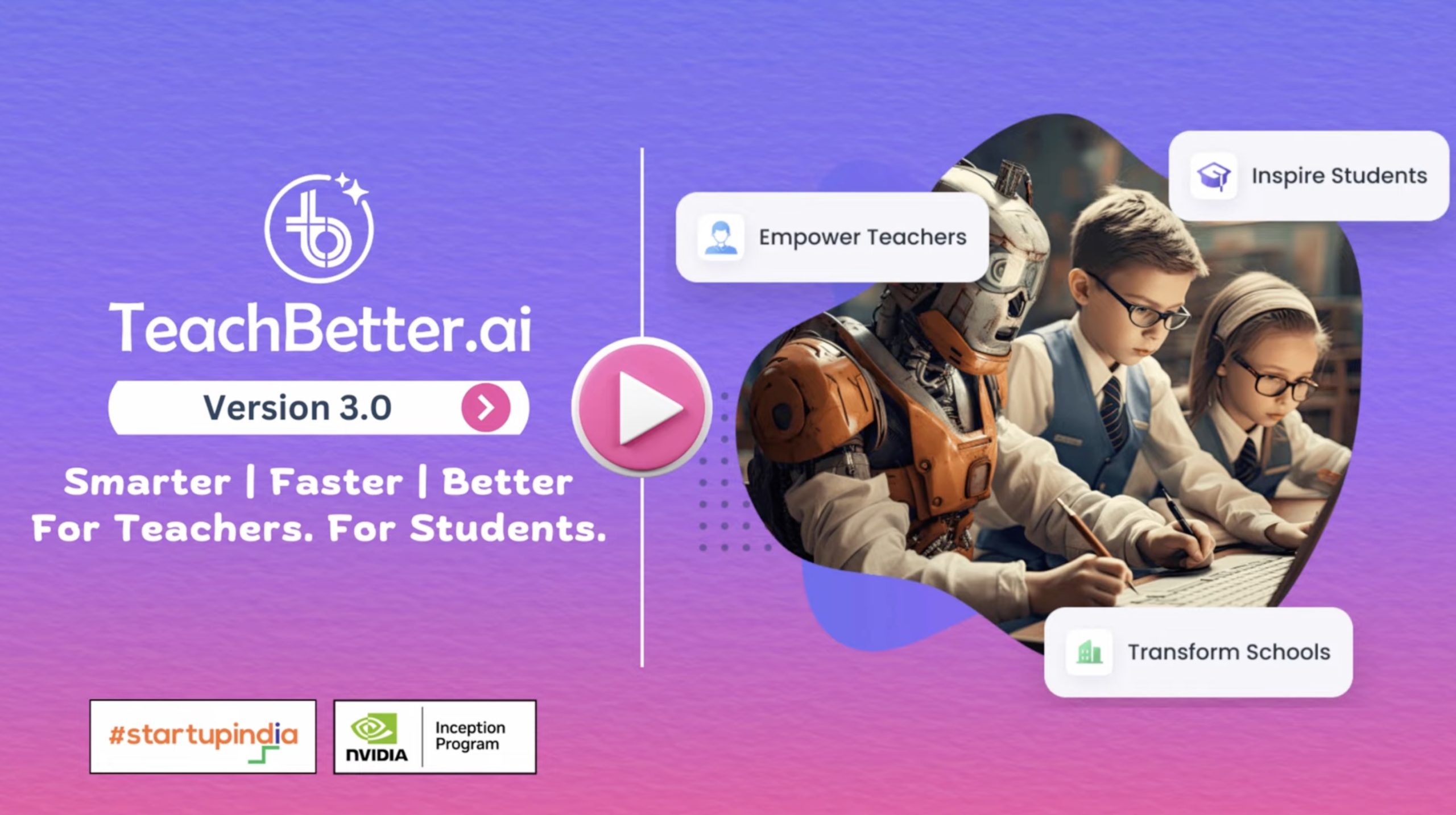 TeachBetter.ai Version 3 with 20+ AI Tools, 100+ Simulations. Loved by thopusands of Teachers