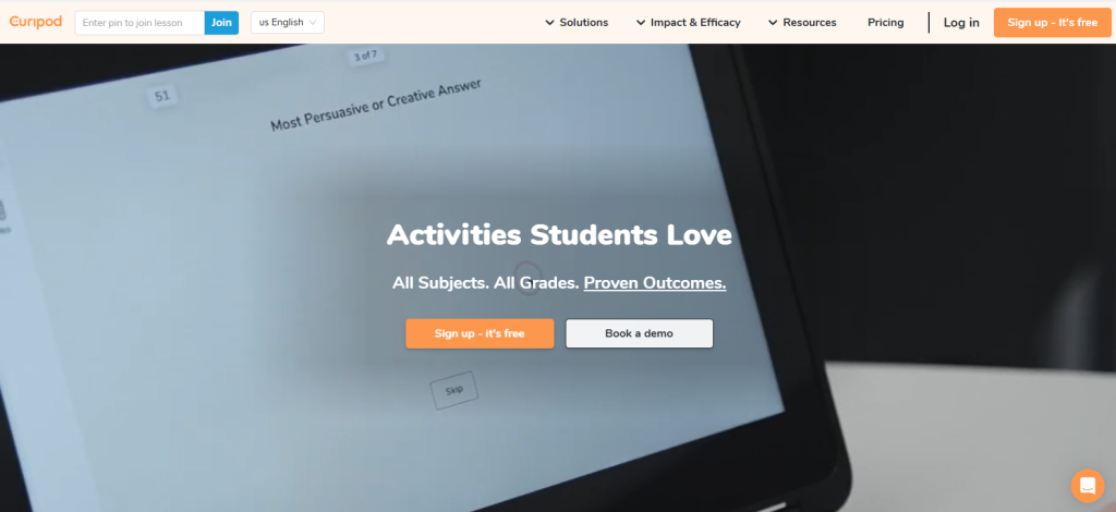 Curipod on TeachBetter.ai