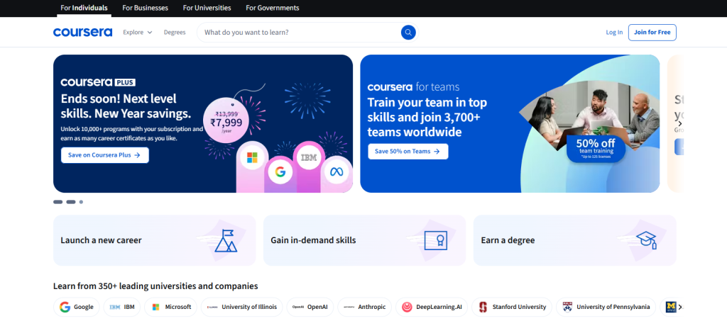 coursera on TeachBetter.ai