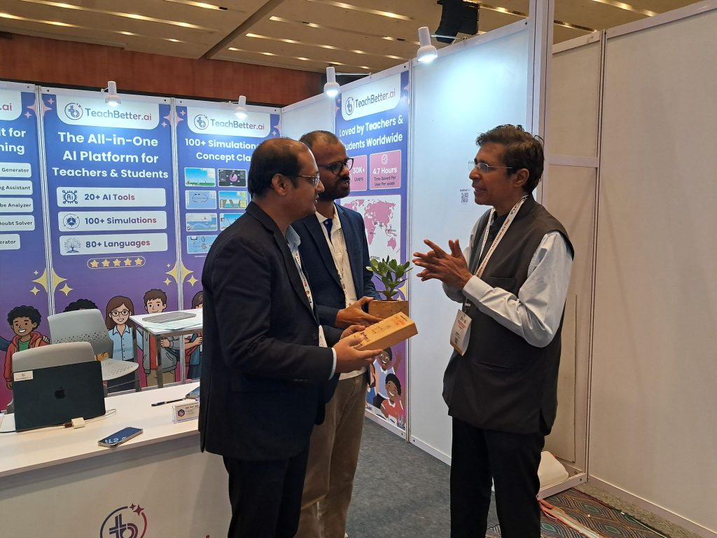 Meeting with IIT Madras Director - TeachBetter.ai