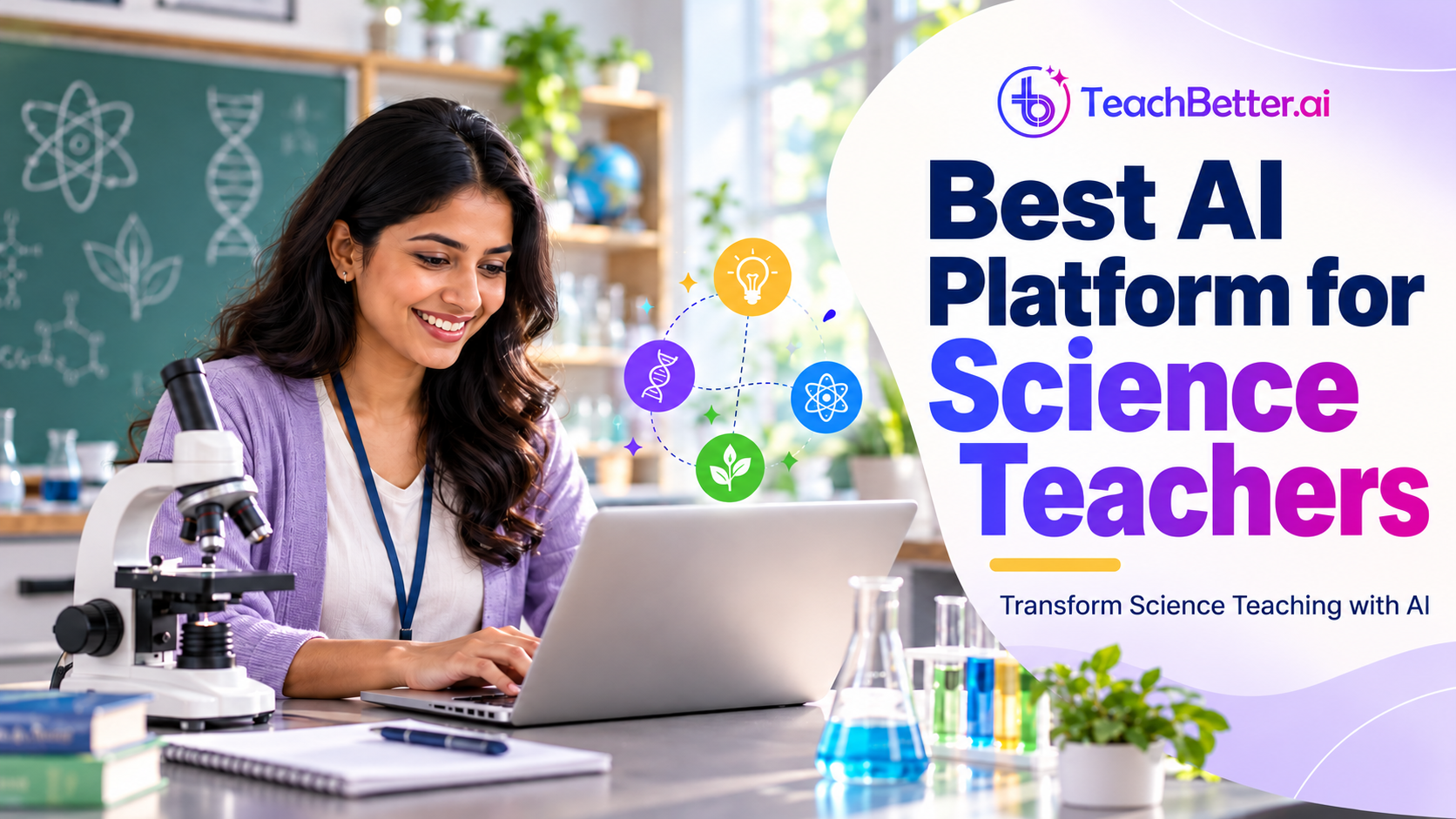 Best AI platform for science teachers — TeachBetter.ai transforms science teaching with AI-powered tools.